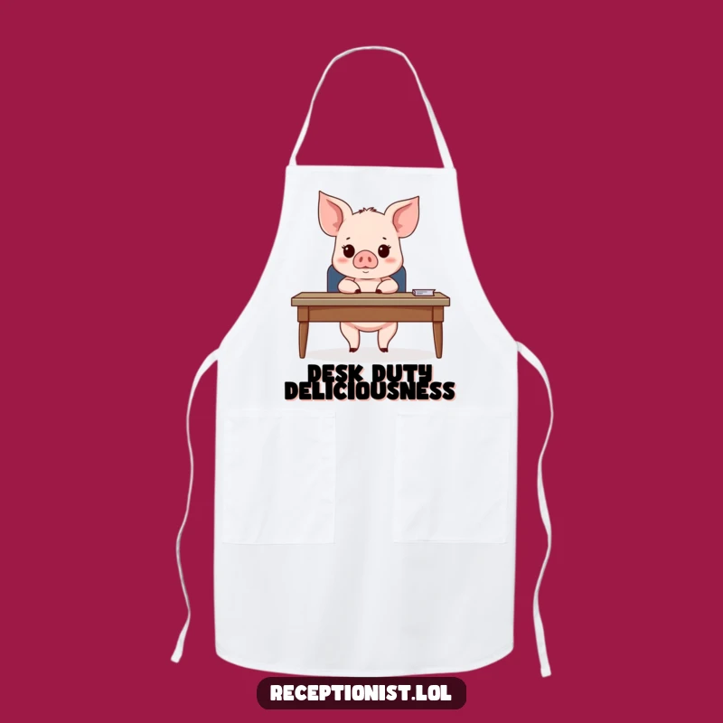 Funny Piglet Chef's Apron: A Hilarious Kitchen Gift for Aspiring Cooks