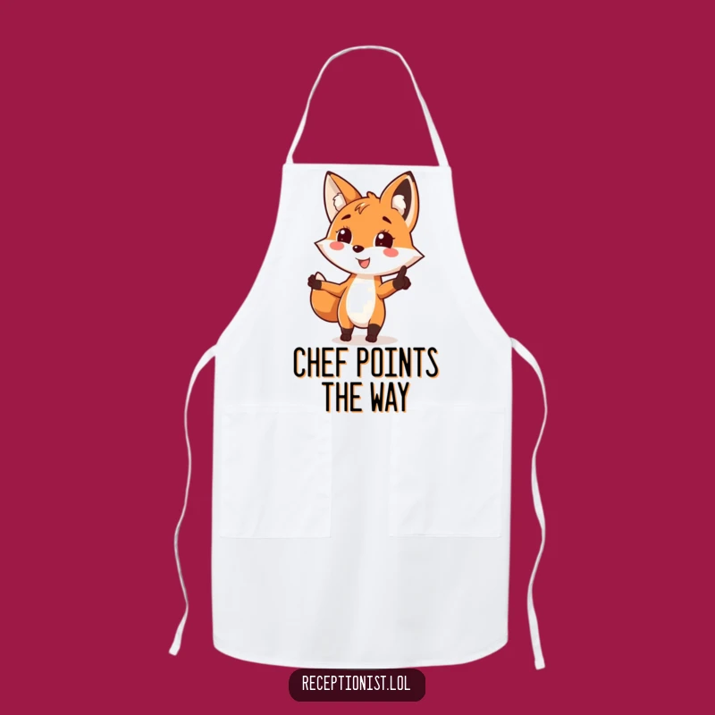 Funny Fox Guide Apron: Cook with Cleverness and a Smile!
