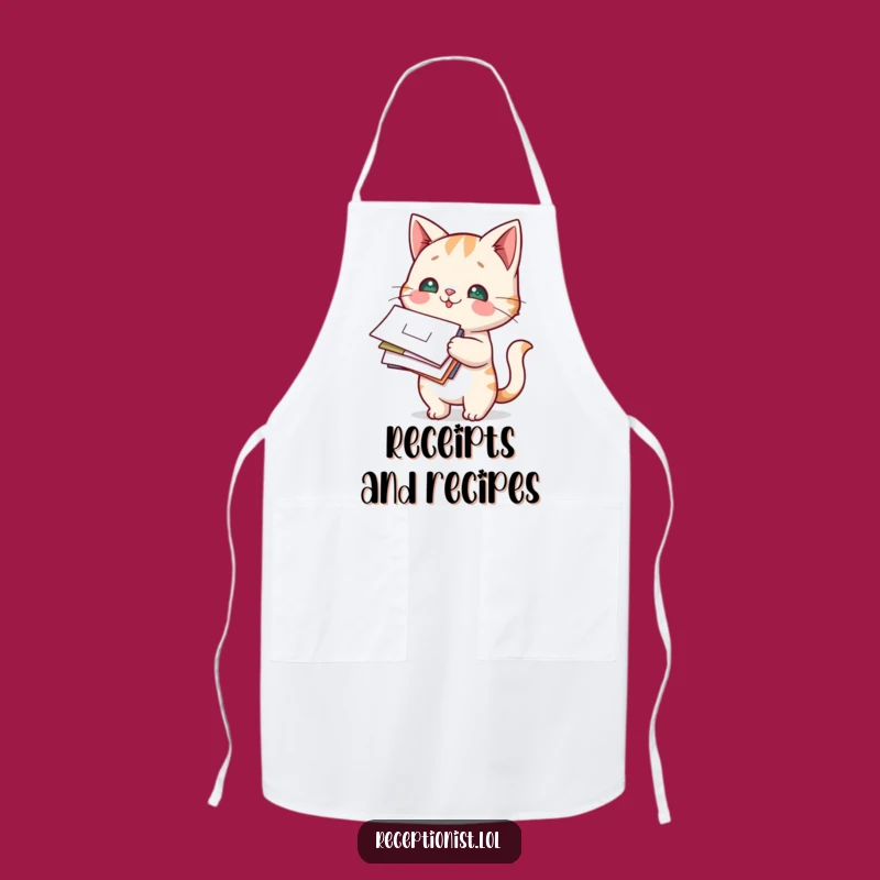 Funny Cat Mail Carrier Apron - Hilarious 'Delivering Treats' Kitchen Gear