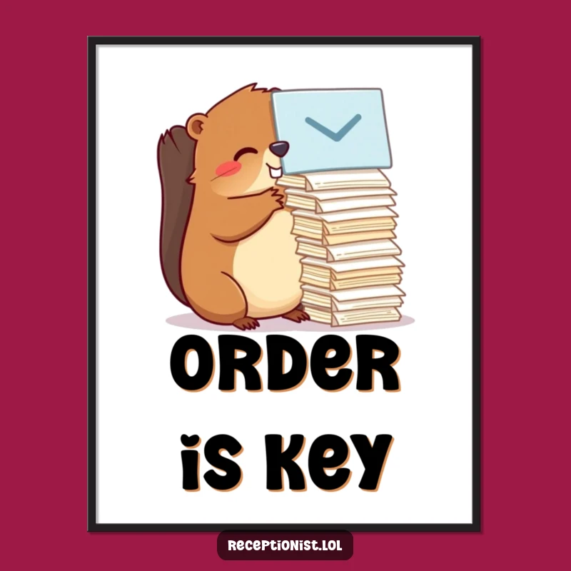 Funny Beaver Digital Art: Hilarious & Efficient Decor for Your Space