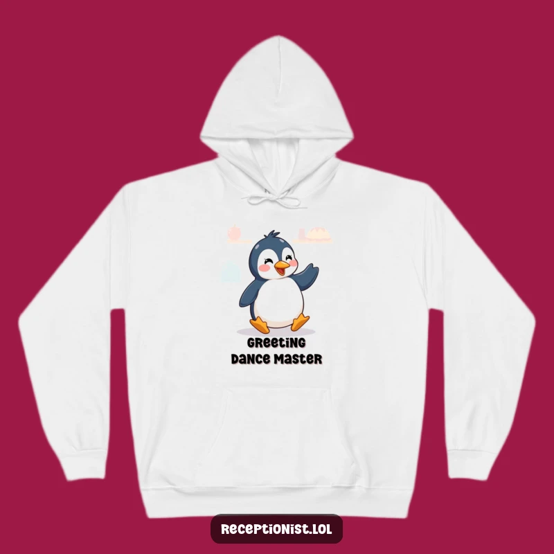 Cozy Funny Penguin Hoodie: Warm Welcome and Playful Comfort