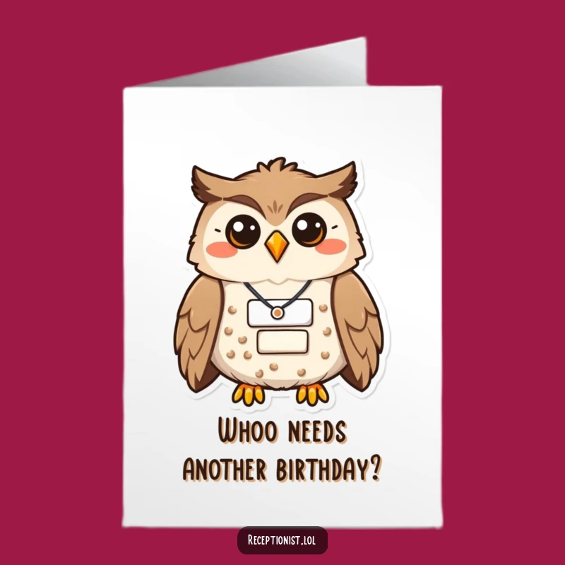 Free Printable Birthday Card: Proud Owl's Wise Wishes Funny Downloadable Gift