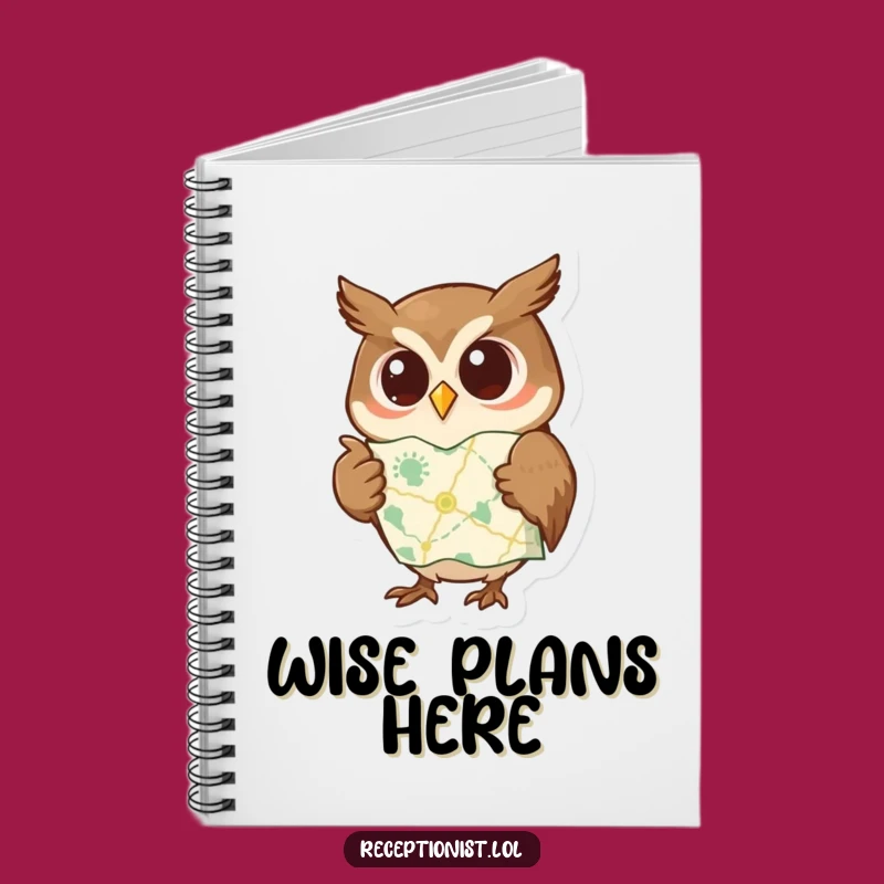 Funny Notebook: Wise Owl Guide, Perfect Gift for Curious Notes