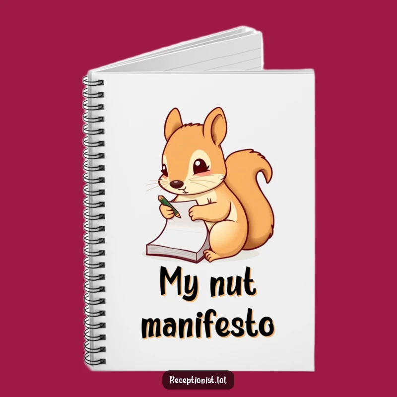 Funny Squirrel Notepad: Jot Down Brilliant Ideas, Perfect Funny Gift for Thinkers!